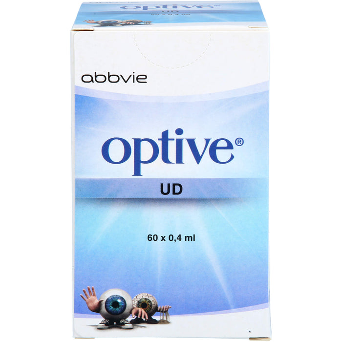 Allergan optive UD benetzende und osmoprotektive Augen-Pflegetropfen, 60 St. Lösung