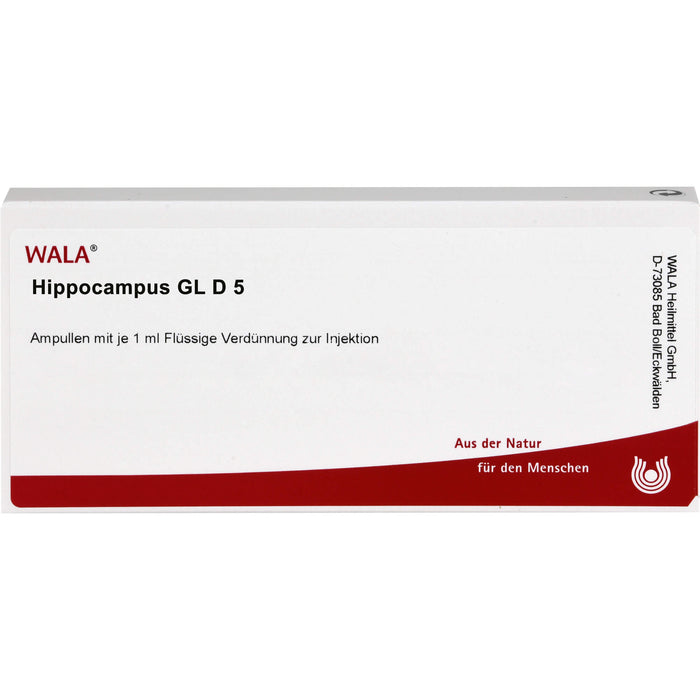 Hippocampus Gl D5 Wala Ampullen, 10X1 ml AMP