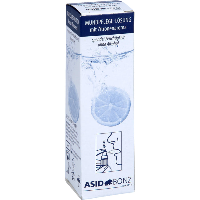 Mundpflegelösung mit Zitronenaroma, 50 ml FLU