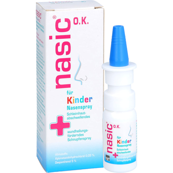Nasic O.K. für Kinder Nasenspray, 10 ml Lösung