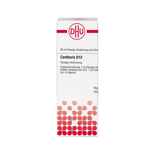 DHU Cantharis D12 Dilution, 20 ml Lösung