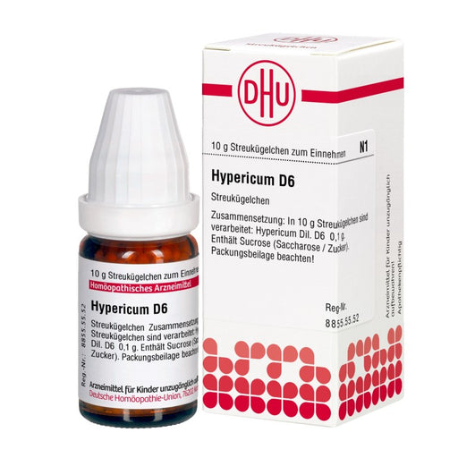 DHU Hypericum D6 Streukügelchen, 10 g Globuli