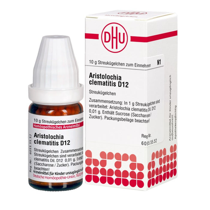 DHU Aristolochia clematitis D12 Streukügelchen, 10 g Globuli