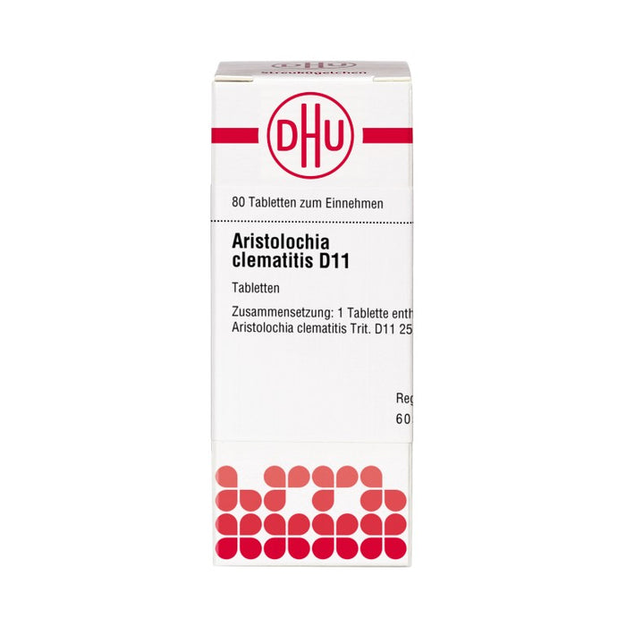 DHU Aristolochia clematitis D11 Tabletten, 80 St. Tabletten