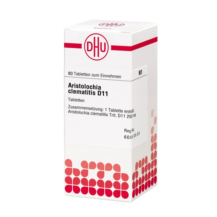 DHU Aristolochia clematitis D11 Tabletten, 80 St. Tabletten