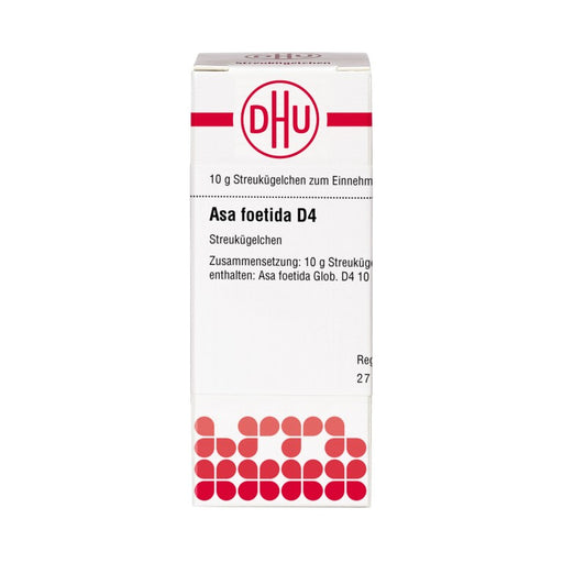 Asa foetida D4 DHU Globuli, 10 g Globuli