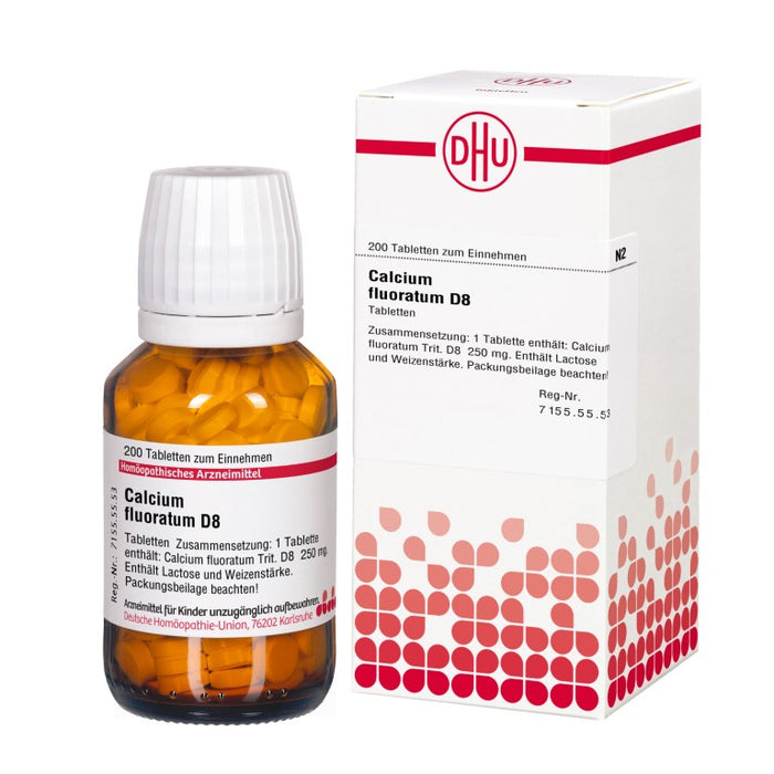 Calcium fluoratum D8 DHU Tabletten, 200 St. Tabletten