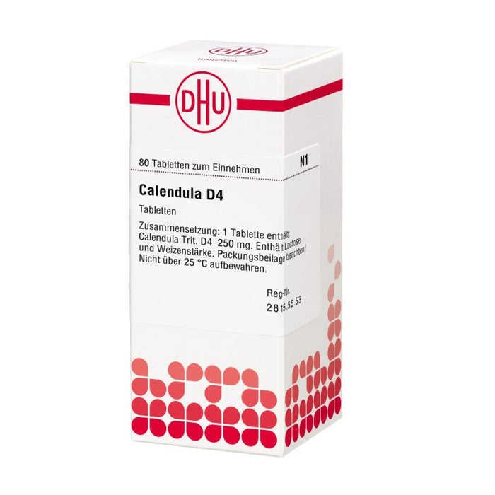 Calendula D4 DHU Tabletten, 80 St. Tabletten