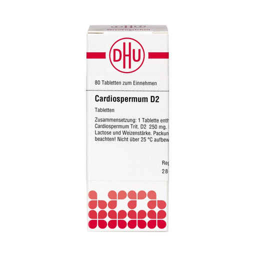 DHU Cardiospermum D2 Tabletten, 80 St. Tabletten