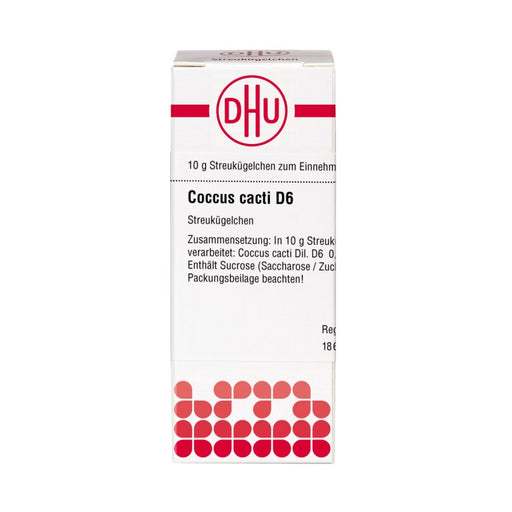DHU Coccus cacti D6 Streukügelchen, 10 g Globuli