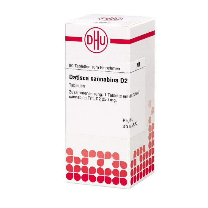 DHU Datisca cannabina D 2 Tabletten, 80 St. Tabletten