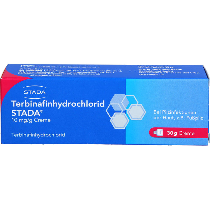 Terbinafinhydrochlorid STADA 10mg/g Creme, 30 g Creme