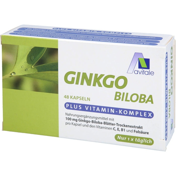 Ginkgo Biloba Kapseln, 48 St KAP