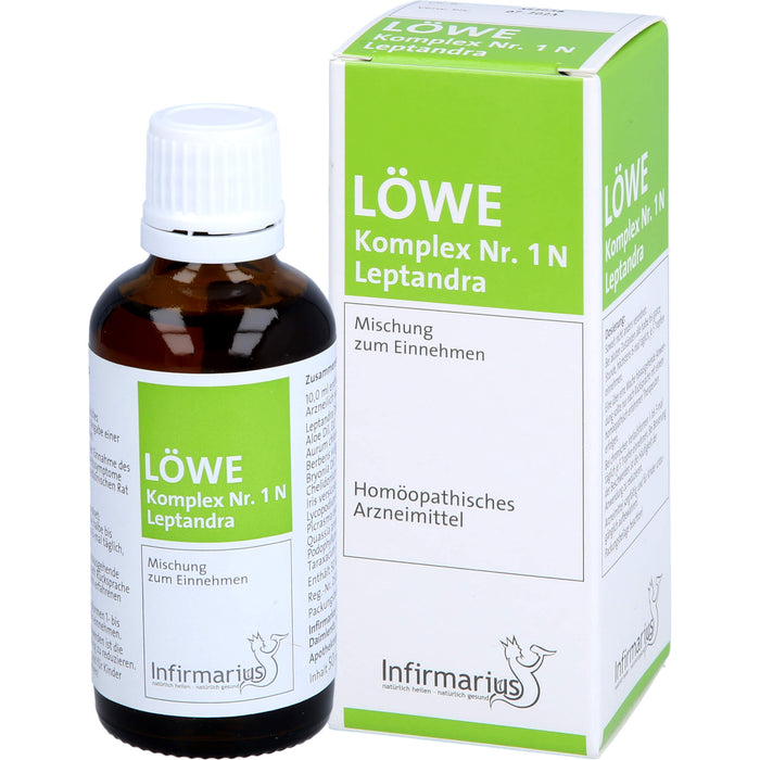 Löwe Komplex Nr. 1 N Leptandra Tropfen, 50 ml Lösung