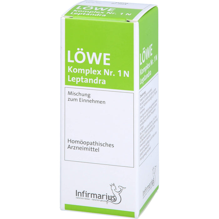 Löwe Komplex Nr. 1 N Leptandra Tropfen, 50 ml Lösung