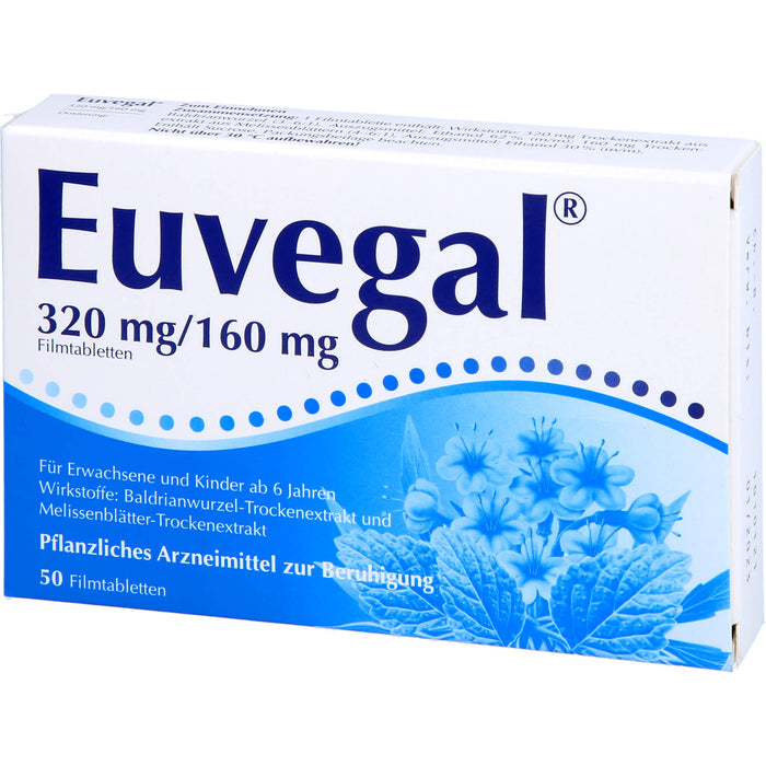 Euvegal® 320 mg / 160 mg, Filmtabletten, 50 St FTA