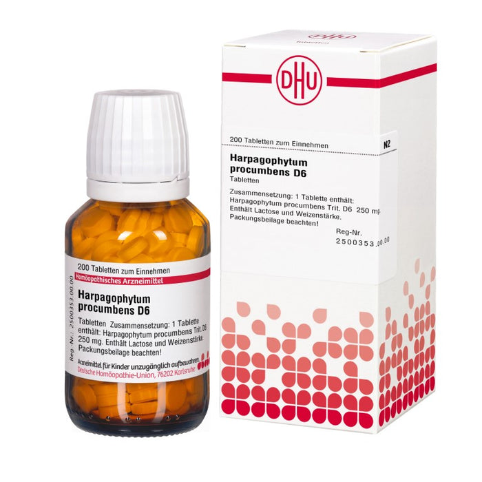 Harpagophytum procumbens D6 DHU Tabletten, 200 St. Tabletten