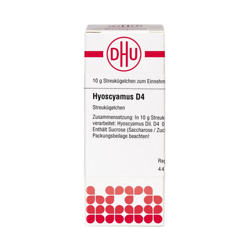 DHU Hyoscyamus D4 Streukügelchen, 10 g Globuli