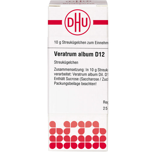 DHU Veratrum album D 12 Streukügelchen, 10 g Globuli