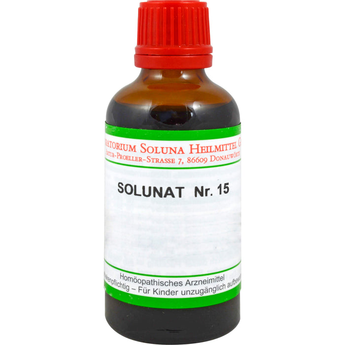 Solunat Nr. 15 Tropfen, 50 ml Lösung