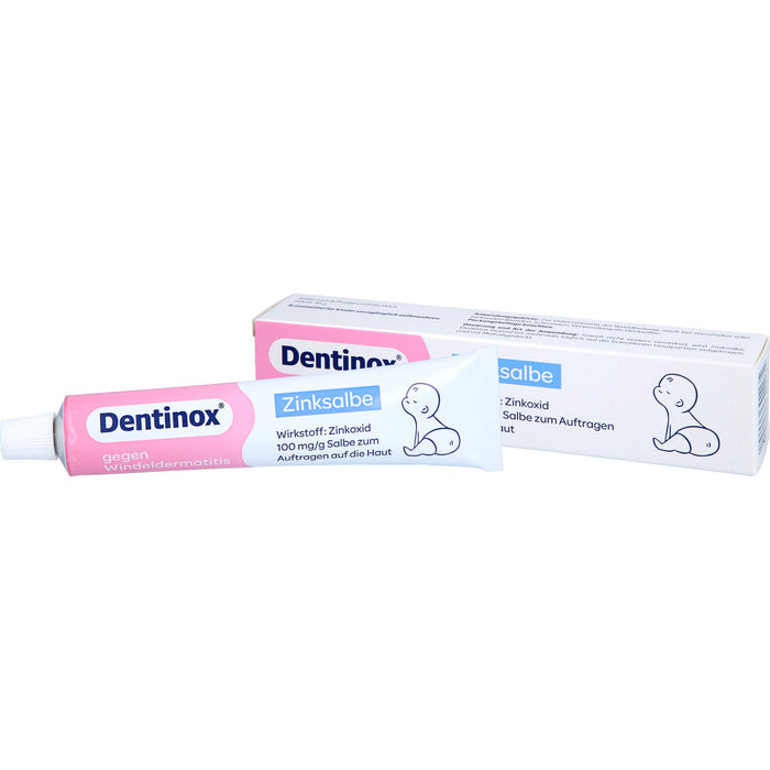 Dentinox Zinksalbe gegen Windeldermatitis, 45 g Salbe