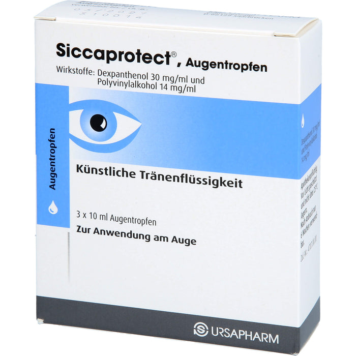 Siccaprotect Augentropfen, 30 ml Lösung