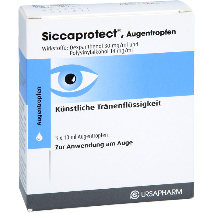 Siccaprotect Augentropfen, 30 ml Lösung