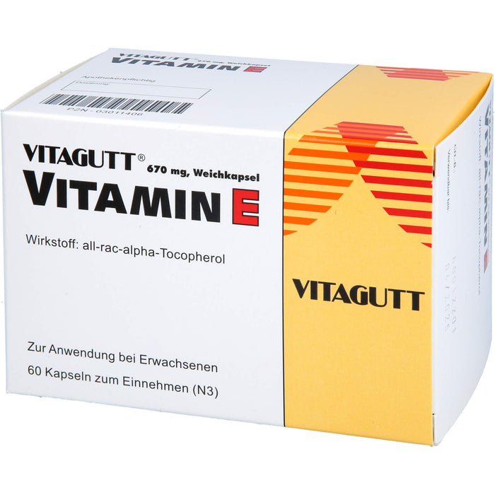 Vitagutt® Vitamin E 670 mg, Weichkapsel, 60 St WKA