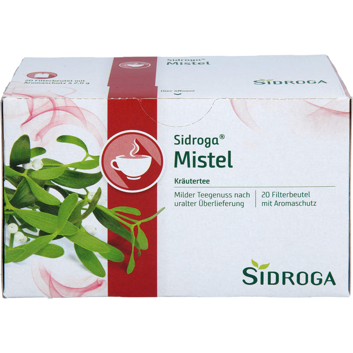 Sidroga Mistel milder Teegenuss mit Aromaschutz, 20 St. Filterbeutel