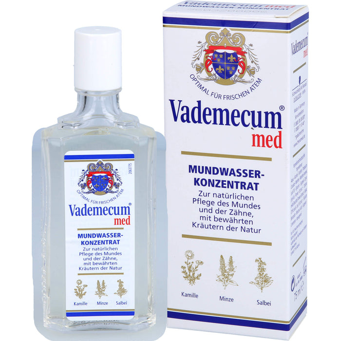 Vademecum med Mundwasserkonzentrat, 75 ml Lösung