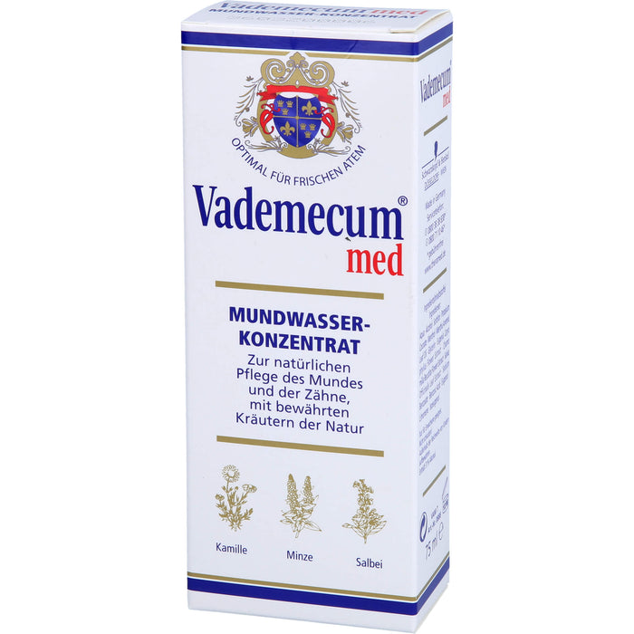 Vademecum med Mundwasserkonzentrat, 75 ml Lösung