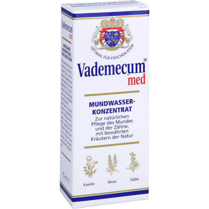 Vademecum med Mundwasserkonzentrat, 75 ml Lösung