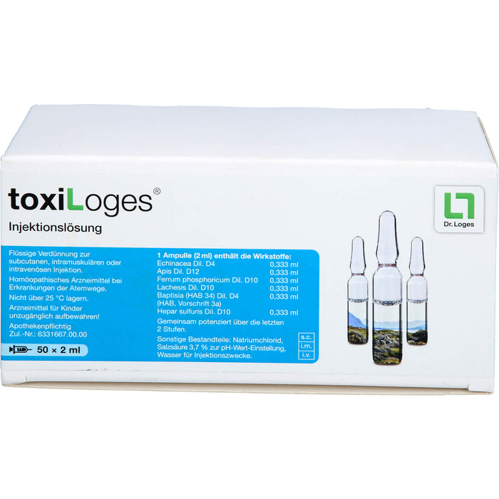 toxiLoges Injektionslösung, 50X2 ml AMP