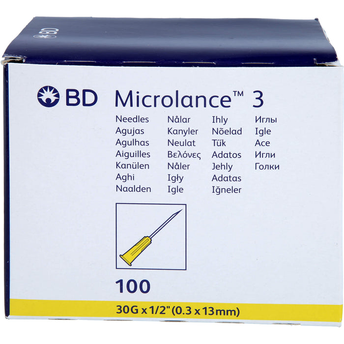 BD Microlance Kanuele 30 G 1 2 0,29x13mm, 100 St KAN