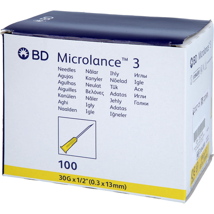 BD Microlance Kanuele 30 G 1 2 0,29x13mm, 100 St KAN
