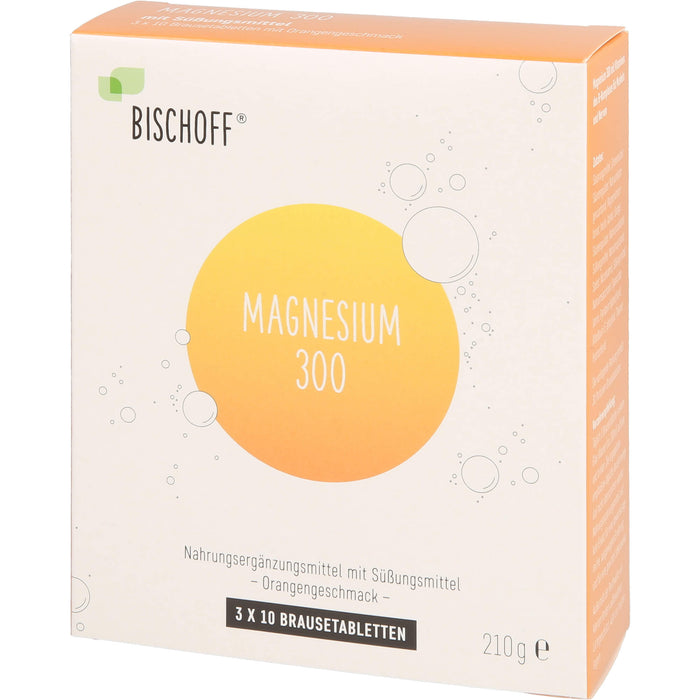 BISCHOFF Magnesium 300 Brausetabletten, 30 St. Tabletten