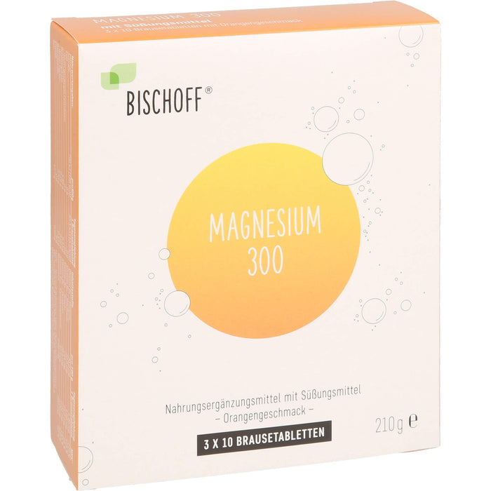 BISCHOFF Magnesium 300 Brausetabletten, 30 St. Tabletten