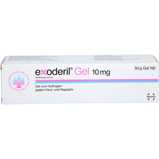 exoderil Gel gegen Haut- und Nagelpilz, 50 g Gel