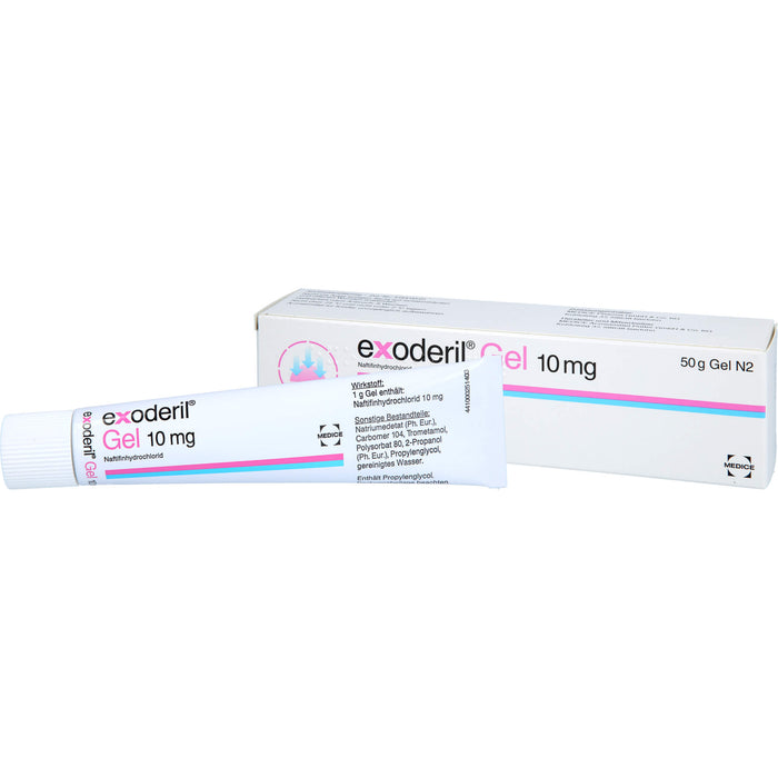 exoderil Gel gegen Haut- und Nagelpilz, 50 g Gel