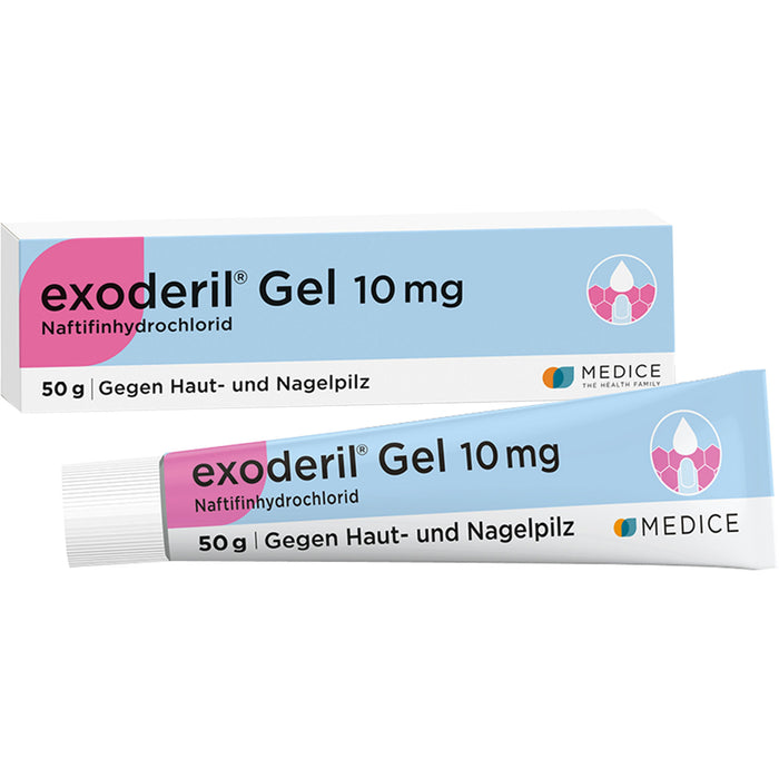 exoderil Gel gegen Haut- und Nagelpilz, 50 g Gel