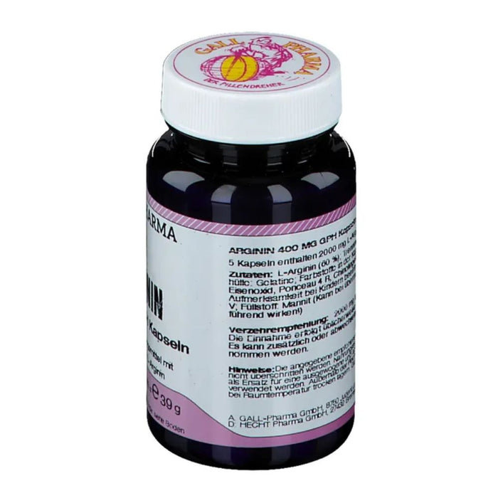 GALL PHARMA Arginin 400 mg GPH Kapseln, 60 St. Kapseln