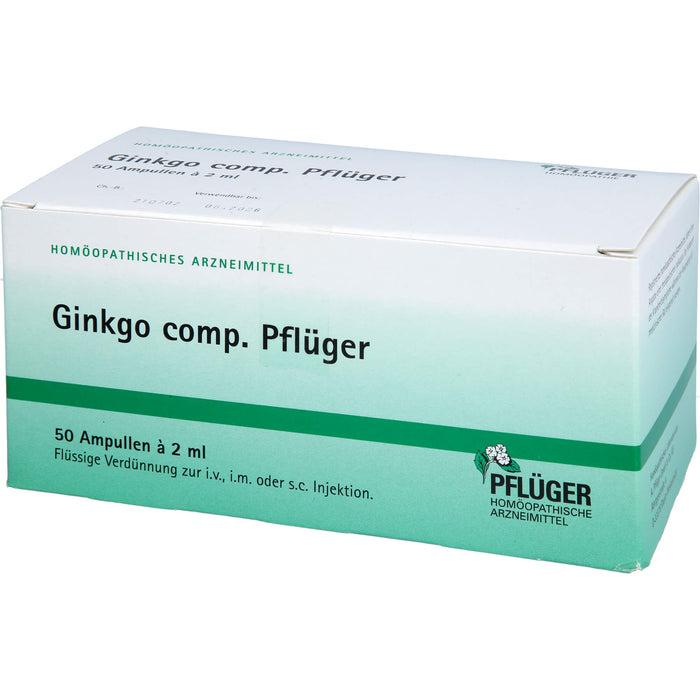 Pflüger Ginkgo comp. flüssige Verdünnung, 50 St. Ampullen