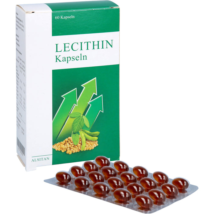 ALSITAN Lecithin Kapseln, 60 St. Kapseln