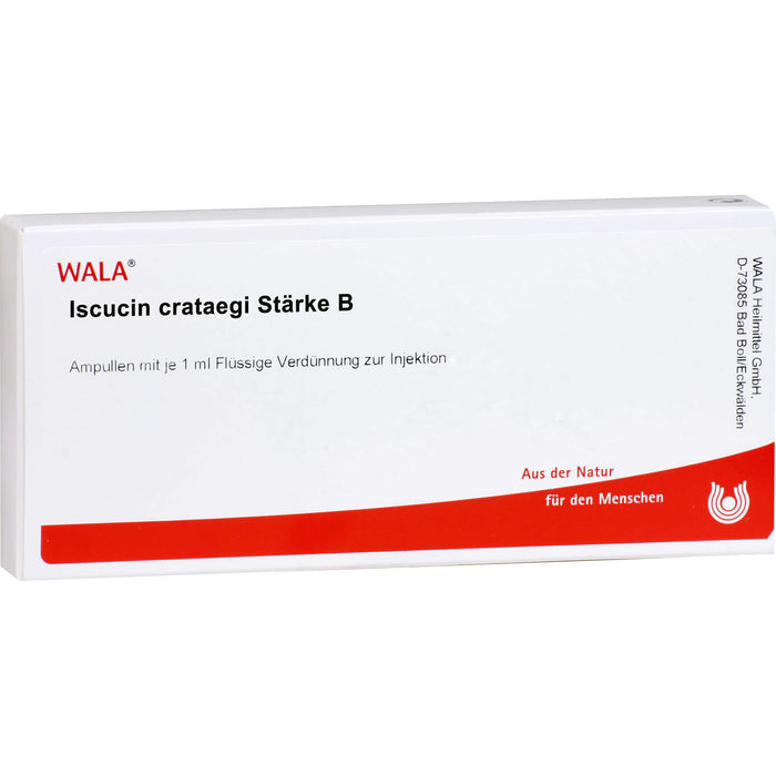 Iscucin® Crataegi Stärke B, 10X1 ml AMP