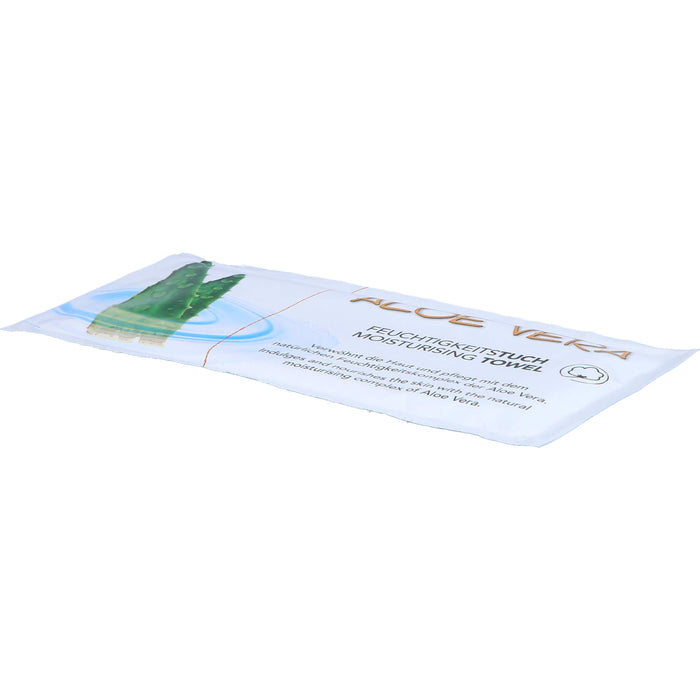 Coolike Aloe Vera Feuchtigkeitstuch verwöhnt die Haut, 5 St. Tücher