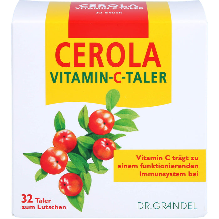 Cerola Vitamin C Taler Gra, 32 St 