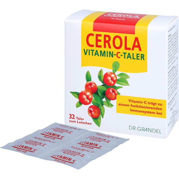 Cerola Vitamin C Taler Gra, 32 St