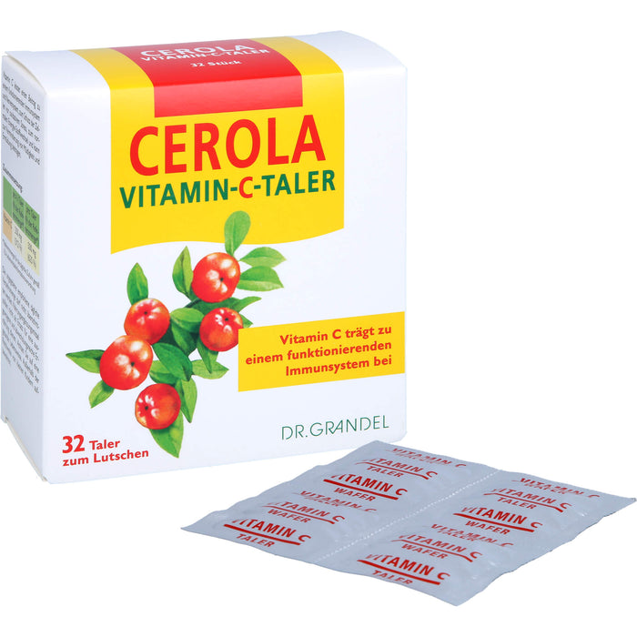 Cerola Vitamin C Taler Gra, 32 St