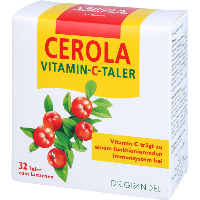 Cerola Vitamin C Taler Gra, 32 St