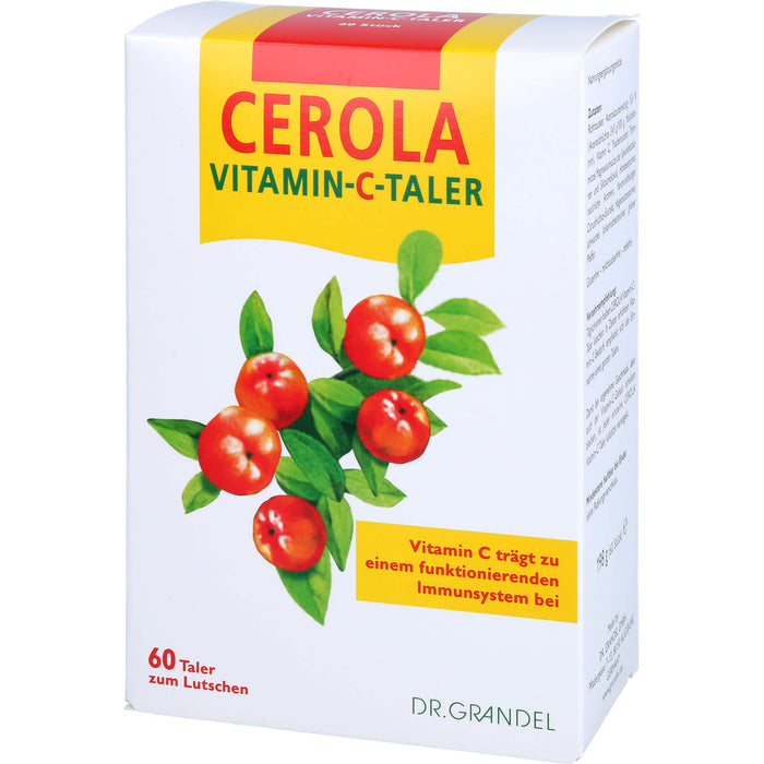 Dr. Grandel Cerola Vitamin-C-Taler zum Lutschen, 60 St. Tabletten